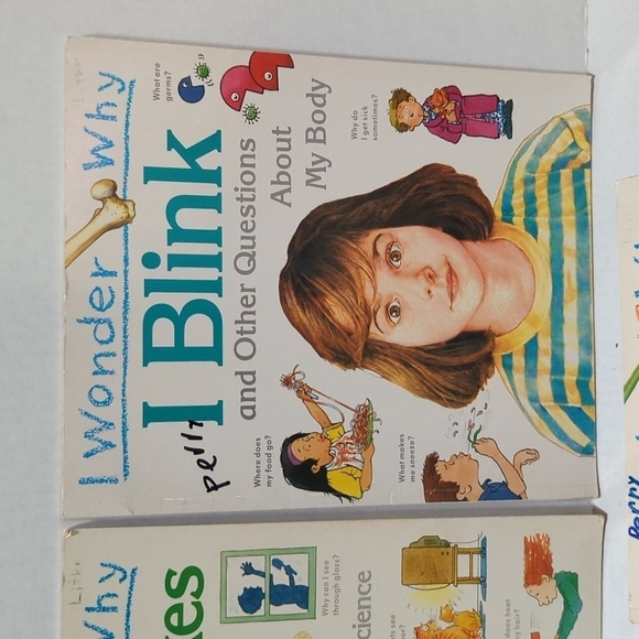 I Wonder Why Paperback Book Set of 3 Books Non Fiction - Used - Picture 3 of 8